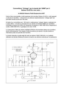 Convertitore 160mt geloso g4_216