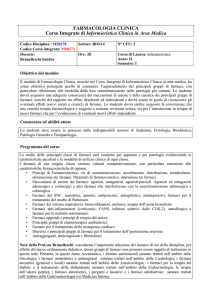 Farmacologia Clinica