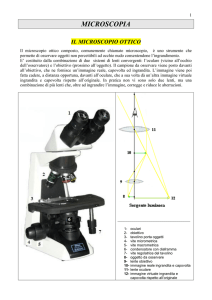 MICROSCOPIO OTTICO COMPOSTO