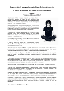 Giovanni Allevi - PisaInformaFlash