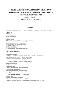 pdf SCIENZE NATURALI - Liceo Scientifico Albert Einstein