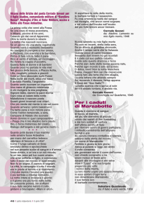 Per i caduti di Marzabotto