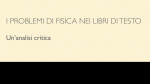 materiale didattico - Associazione per l`Insegnamento della Fisica
