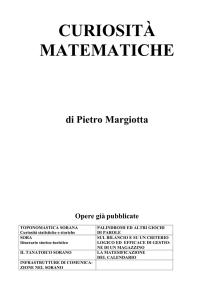 curiosità matematiche