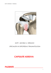“capsulite adesiva”?