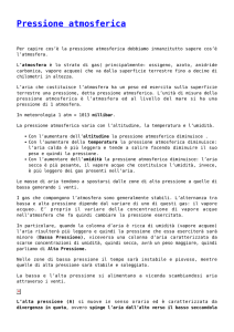 Pressione atmosferica