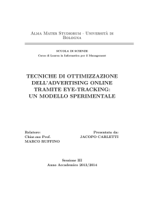 TECNICHE DI OTTIMIZZAZIONE DELL`ADVERTISING ONLINE