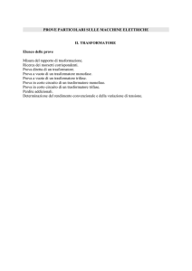 Trasformatore monofase