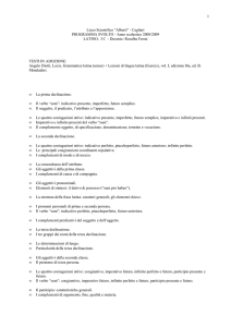 1 Liceo Scientifico “Alberti” - Cagliari PROGRAMMA SVOLTO