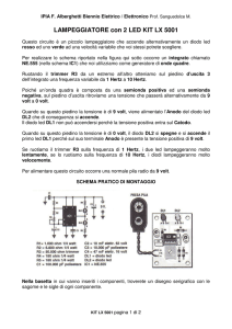 LAMPEGGIATORE con 2 LED KIT LX 5001