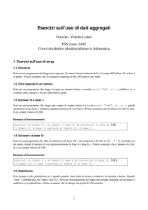 Dati aggregati - Violetta Lonati