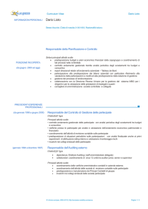 CV - Infratel Italia