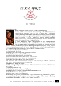 Gli artisti - Celtic Spirit Home Page