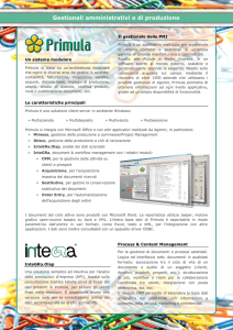 Gestionali amministrativi e di produzione