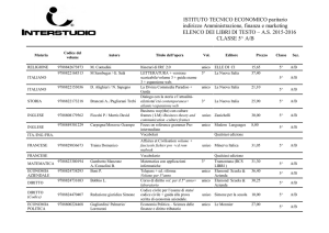 ISTITUTO TECNICO ECONOMICO paritario indirizzo