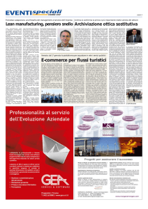 E-commerce per flussi turistici