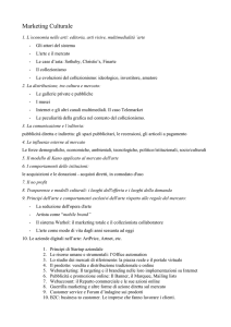 Marketing Culturale - Accademia di Belle Arti di Frosinone