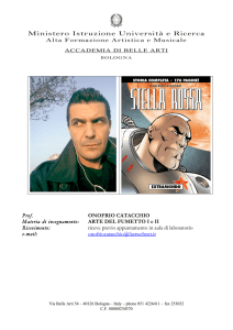 Catacchio Arte del fumetto I-II-15-16