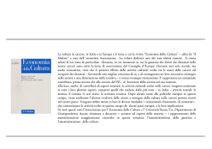 La cultura in carcere, in Italia e in Europa è il tema a cui la rivista