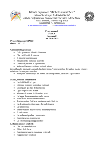 Istituto Superiore “Michele Sanmicheli”