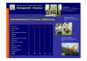Schiaparelli - Gramsci Amministrazione Finanza e Marketing