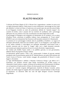 PRESENTAZIONE FLAUTO MAGICO