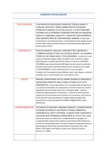 correnti psicologiche