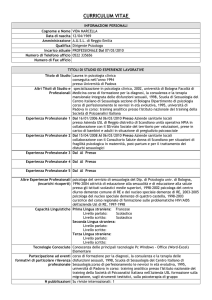 curriculum vitae