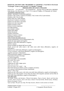 BOSISIO Inglese - Nautico "San Giorgio"
