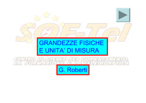 Unità di Misura