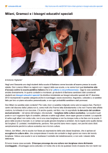 Milani, Gramsci e i bisogni educativi speciali