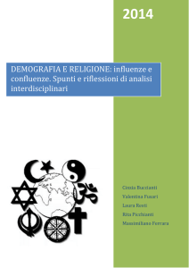 DEMOGRAFIA E RELIGIONE Influenze e confluenze_1.