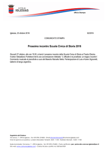Scuola civica di storia - Forteleoni