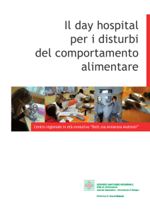 DH opuscolo sui disturbi alimentari - Policlinico S.Orsola
