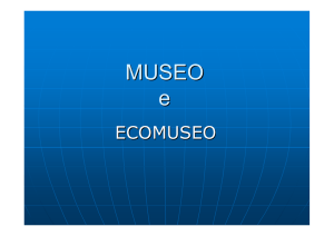 museo e ecomuseo