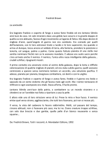 Fredrick Brown La sentinella Era bagnato fradicio e coperto di fango