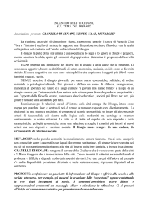 Incontro disagio 14-6-2015 Granello, Nemus, UAAR, Metabole