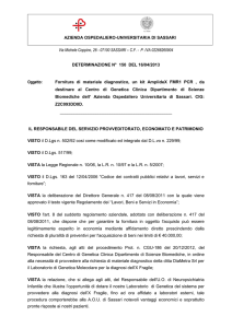 07100 SASSARI – CF - P. IVA 02268260904