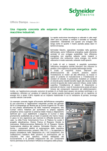 Una risposta concreta alle esigenze di