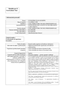 consulta CV - Istituto Neurologico Carlo Besta