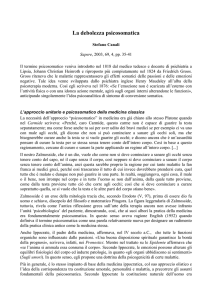 Il modello psicodinamico della medicina