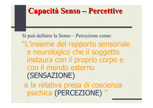 Capacità Senso - Percettive e Coordinative