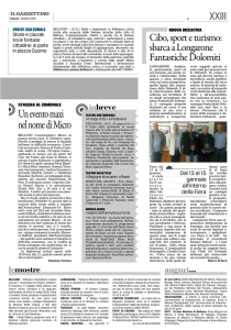 Gazzettino - Fantastiche Dolomiti
