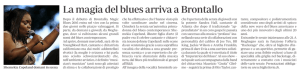 La magia del blues arriva a Brontallo