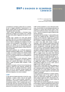 bnp e diagnosi di scompenso cardiaco