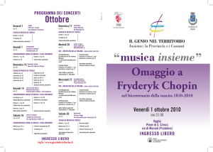 Omaggio a Fryderyk Chopin