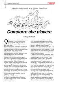 Comporre che piacere