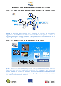 LABORATORI ORIENTAMENTO