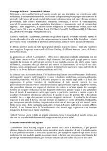 Giuseppe Valitutti - Università di Urbino Delineare la storia della
