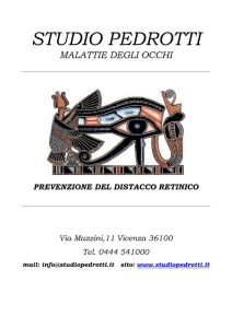 Prevenzione del distacco di retina